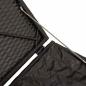 Preview: Gartenhocker mit Kissen 2 Stk. Schwarz 40x40x43 cm Poly Rattan