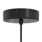 Preview: Pendelleuchten 2 Stk. Höhenverstellbar E27 Schwarz Ø30cm Metall