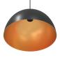 Preview: Pendelleuchten 2 Stk. Höhenverstellbar E27 Schwarz Ø30cm Metall