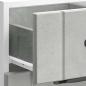 Preview: Küchen-Unterschrank Lucca Betongrau Holzwerkstoff