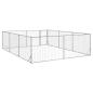 Preview: Outdoor-Hundezwinger mit Tür 3x4x1 m Verzinkter Stahl