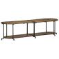 Preview: ARDEBO.de - TV-Regal 160x42x40 cm Altholz Massiv