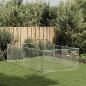Preview: Outdoor-Hundezwinger mit Tür 2x4x1 m Verzinkter Stahl