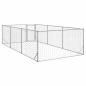 Preview: Outdoor-Hundezwinger mit Tür 2x4x1 m Verzinkter Stahl