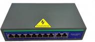 Preview: Interra 12V POE Switch 8-Kanal, grau (ITR220-0008)