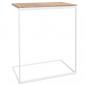 Preview: Beistelltisch Weiß 55x35x66 cm Holzwerkstoff