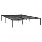 Preview: Bettgestell Metall Schwarz 120x190 cm