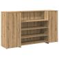 Preview: Empfangstheke Artisan-Eiche 180x50x103,5 cm Holzwerkstoff