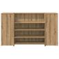 Preview: Empfangstheke Artisan-Eiche 180x50x103,5 cm Holzwerkstoff