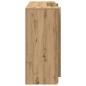 Preview: Empfangstheke Artisan-Eiche 180x50x103,5 cm Holzwerkstoff