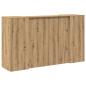 Preview: Empfangstheke Artisan-Eiche 180x50x103,5 cm Holzwerkstoff