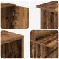 Preview: Empfangstheke Altholz-Optik 180x50x103,5 cm Holzwerkstoff