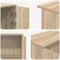 Preview: Empfangstheke Sonoma-Eiche 135x50x103,5 cm Holzwerkstoff