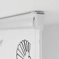 Preview: Duschrollo mit Kassette 160x240 cm Stoffbreite 156 cm