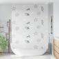 Preview: Duschrollo mit Kassette 150x240 cm Stoffbreite 146 cm