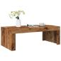 Preview: ARDEBO.de - Couchtisch Altholz-Optik 102x50x35 cm Holzwerkstoff