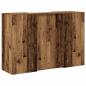 Preview: Empfangstheke Altholz-Optik 155x50x103,5 cm Holzwerkstoff