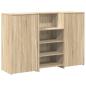Preview: Empfangstheke Sonoma-Eiche 155x50x103,5 cm Holzwerkstoff