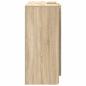 Preview: Empfangstheke Sonoma-Eiche 155x50x103,5 cm Holzwerkstoff