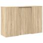 Preview: Empfangstheke Sonoma-Eiche 155x50x103,5 cm Holzwerkstoff