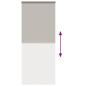 Preview: Duschrollo mit Kassette 110x240 cm Stoffbreite 106 cm