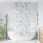 Preview: Duschrollo mit Kassette 100x240 cm Stoffbreite 96 cm
