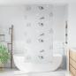 Preview: Duschrollo mit Kassette 100x240 cm Stoffbreite 96 cm