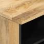 Preview: TV-Schrank 80x33x46 cm Massivholz Mango