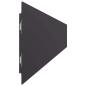 Preview: Rasenkanten 10 Stk. Schwarz 10x103 cm Kaltgewalzter Stahl