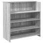 Preview: Empfangstheke Grau Sonoma 100x50x103,5 cm Holzwerkstoff