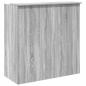 Preview: Empfangstheke Grau Sonoma 100x50x103,5 cm Holzwerkstoff