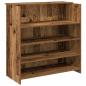 Preview: Empfangstheke Altholz-Optik 100x50x103,5 cm Holzwerkstoff