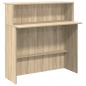 Preview: Empfangstheke Sonoma-Eiche 200x50x103,5 cm Holzwerkstoff