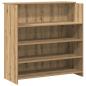 Preview: Empfangstheke Artisan-Eiche 200x50x103,5 cm Holzwerkstoff