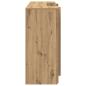 Preview: Empfangstheke Artisan-Eiche 200x50x103,5 cm Holzwerkstoff