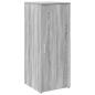 Preview: Empfangstheke Grau Sonoma 135x50x103,5 cm Holzwerkstoff
