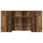 Preview: Empfangstheke Altholz-Optik 200x50x103,5 cm Holzwerkstoff