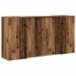 Preview: Empfangstheke Altholz-Optik 200x50x103,5 cm Holzwerkstoff