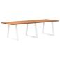 Preview: ARDEBO.de - Esstisch mit Baumkanten 280x100x74 cm Massivholz Eiche