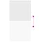 Preview: Duschrollo mit Kassette 120x240 cm Stoffbreite 116 cm