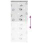 Preview: Duschrollo mit Kassette 90x240 cm Stoffbreite 86 cm