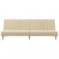 Preview: Schlafsofa Creme Stoff