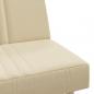 Preview: Schlafsofa Creme Stoff