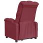Preview: Massagesessel Weinrot Stoff