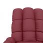Preview: Massagesessel Weinrot Stoff