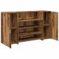 Preview: Empfangstheke Altholz-Optik 180x50x103,5 cm Holzwerkstoff