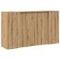 Preview: Empfangstheke Artisan-Eiche 180x50x103,5 cm Holzwerkstoff