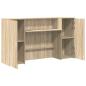 Preview: Empfangstheke Sonoma-Eiche 180x50x103,5 cm Holzwerkstoff