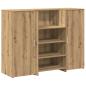 Preview: Empfangstheke Artisan-Eiche 135x50x103,5 cm Holzwerkstoff