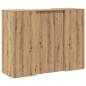 Preview: Empfangstheke Artisan-Eiche 135x50x103,5 cm Holzwerkstoff